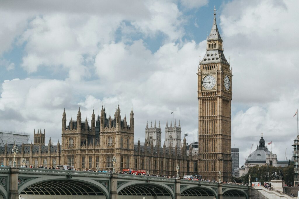 Parliament and Big Ben in London